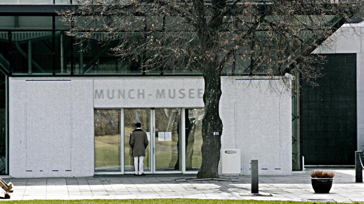 ST�TTER MUSEET: Munch-museet p� T�yen f�r hjelp fra et japansk oljeselskap. Foto: Hans A Vedlog