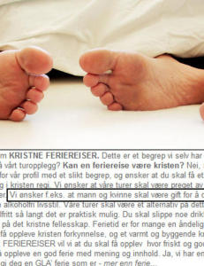 Ugifte får ikke sove sammen på turene til dette reisebyrået