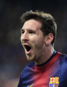 Japansk gullsmed selger Messi-fot for 30 millioner