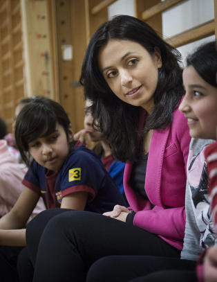 F� minoritetsjenter deltar i organisert idrett