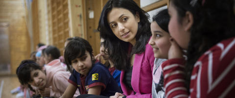 Hadia inviterer til foreldrem�te