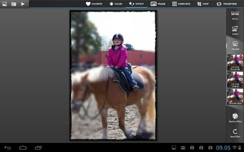 FOTO: Kamera Zoom FX er strengt tatt en fotoapp, men byr ogs� p� en del filter og redigeringsmuligheter.