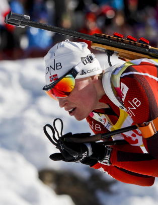 Berger bommet bare �n gang - m�tte likevel se seg sl�tt