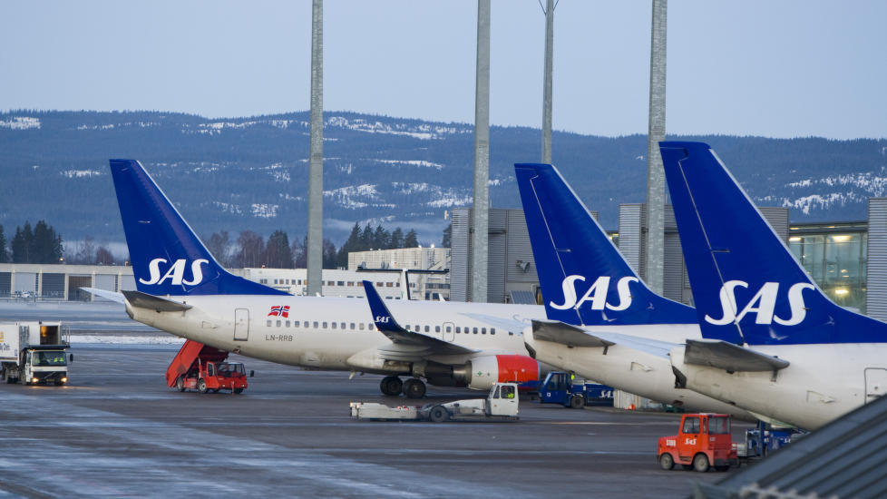 I HARDT V�R: SAS offentliggj�r i dag sine tall fra fjerde kvartal i dag. I fjor var selskapet p� randen av konkurs. Foto: Heiko Junge / SCANPIX