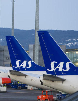 SAS-underskudd på 823 millioner svenske kroner
