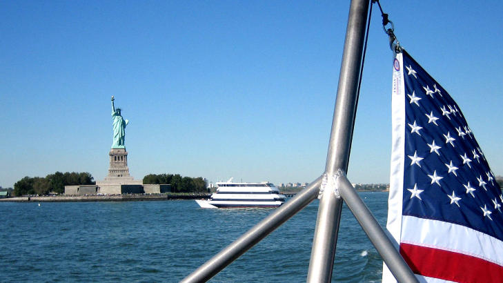 NEW YORK: Nummer to p� p�sketoppen. Foto: KIRSTEN M. BUZZI