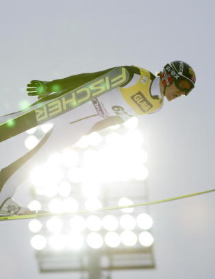 Norge 12 sekunder bak pallplassene