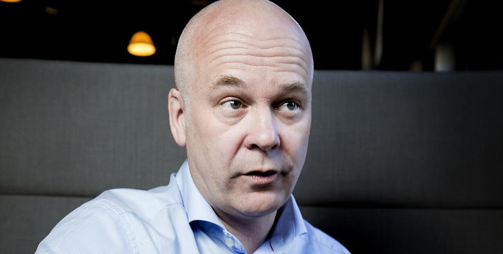 NY JOBB: Thor Gjermund Eriksen begynner som ny NRK-sjef i morgen. Vi tok en prat med ham om etikkstormen rundt NRK, om NRK Drama, lisenspenger og �Gullrekka�. Foto: Bj�rn Langsem / DAGBLADET.