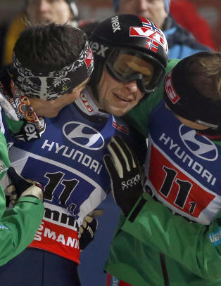 Norsk andreplass i laghopp