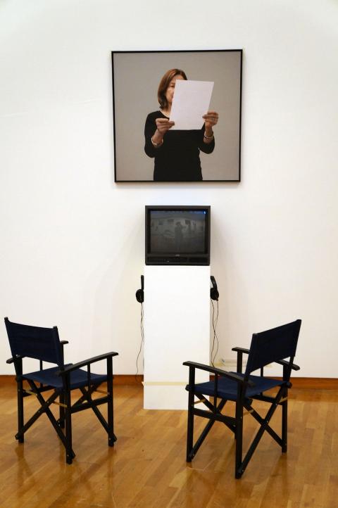 BREVET: Fra performancekunstneren Sophie Calles utstilling som n� vises p� Lillehammer Kunstmuseum. Foto: Yves Geant