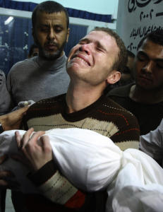 BBC-reporterens baby kan ha blitt drept av palestinsk rakett