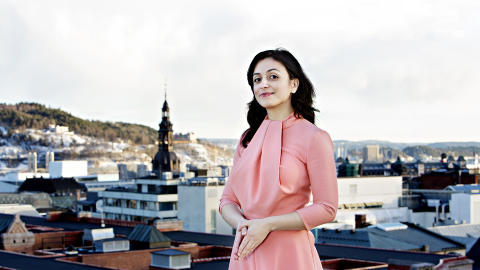 Vil bidra: Kulturminister Hadia Tajik �nsker � bidra med midler til et nytt Munch-museum. Men f�rst m� Oslo-politikerne bli enige om hvor de vil ha det. Foto: Nina Hansen / Dagbladet