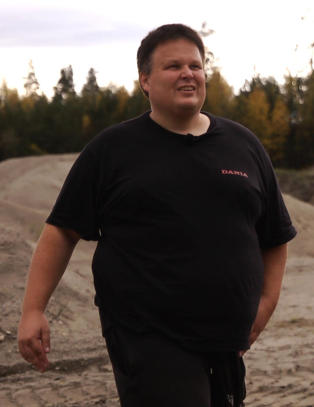 Ungkaren Vidar (46) gikk ned 46 kilo