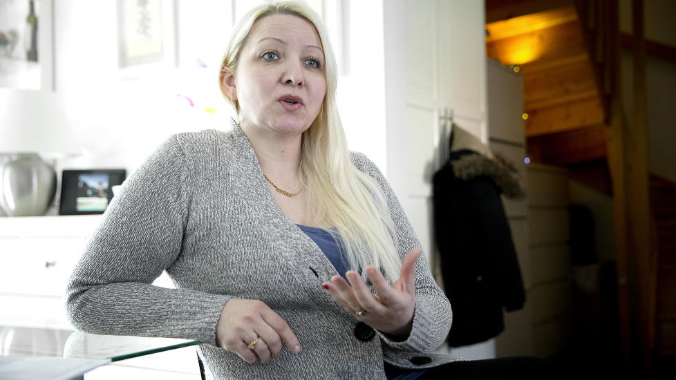 ANKLAGET: Dagny Jespersen (46) blir beskyldt for svik av sitt forsikringsselskap, etter at hun meldte bilen sin stj�let. 
 Foto: Bj�rn Langsem / DAGBLADET.