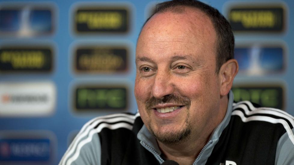FLEIPET OM KAMPPROGRAMMET: Rafael Benitez sa at han ville f� skylden for det tette kampprogrammet hvis han f�rer Chelsea videre i kveld. Foto: AFP PHOTO / ADRIAN DENNIS / NTB scanpix