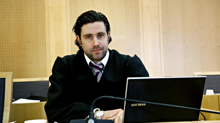 HANS KLIENT KREVER UNNSKYLDNING: Bistandsadvokat H�vard Flatland representerer offeret som �nsker unnskyldning fra NRK. Foto: Jacques Hvistendahl / Dagbladet