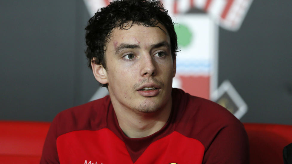 STRESSER IKKE: Vegard Forren har enn� ikke f�tt sin debut for Southamptons f�rstelag. Men han stresser heller ikke med det. Foto: REUTERS/Stefan Wermuth