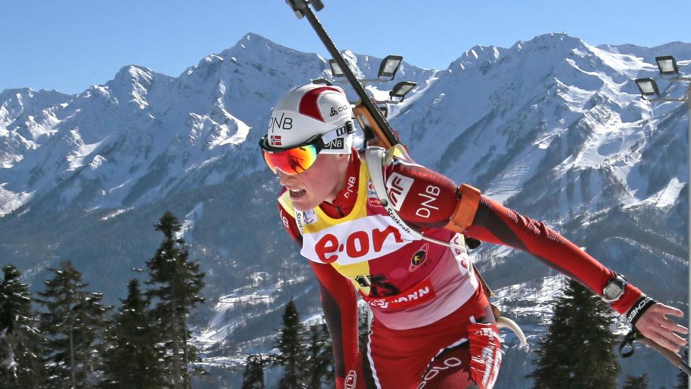 UTENFOR PALLEN: Tora Berger gikk hverken fort nok eller skj�t godt nok til � komme p� pallen i Russland i dag. Foto: Mikhail Metzel / AP / NTB Scanpix