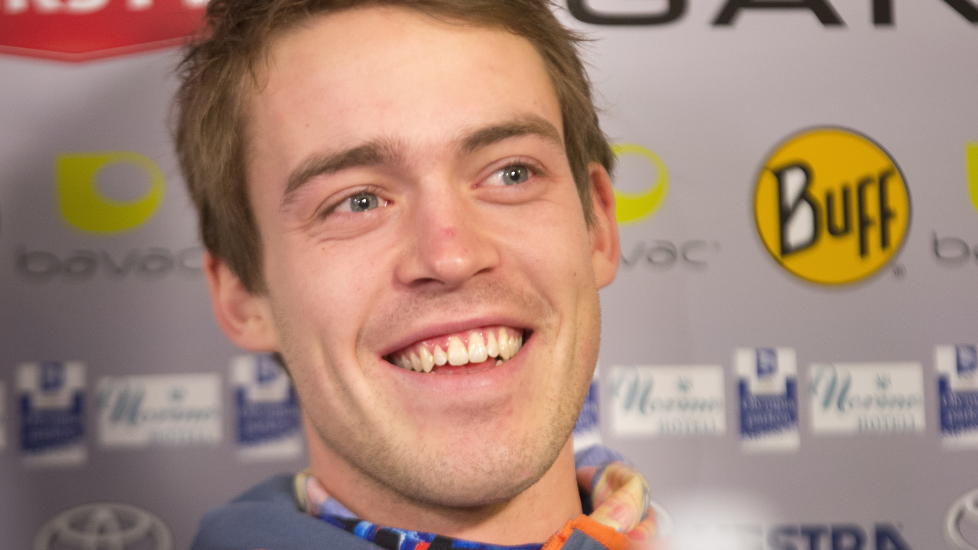  P� HJEMMEBANE: Andreas Stjernen var nest lengst under kvalifiseringen til morgendagens renn i Gran�sen. Foto: Terje Bendiksby / NTB scanpix