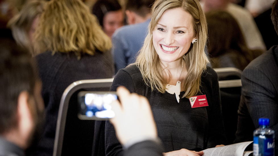 BARNAS MINISTER:  I dag kom Inga Marte Thorkildsen med en avsl�ring fra den kommende barnevernsinnstillingen som vil komme om en ukes tid: Barnas rettigheter skal g� f�rst, i st�rre grad enn i dag. Foto: Thomas Rasmus Skaug / Dagbladet