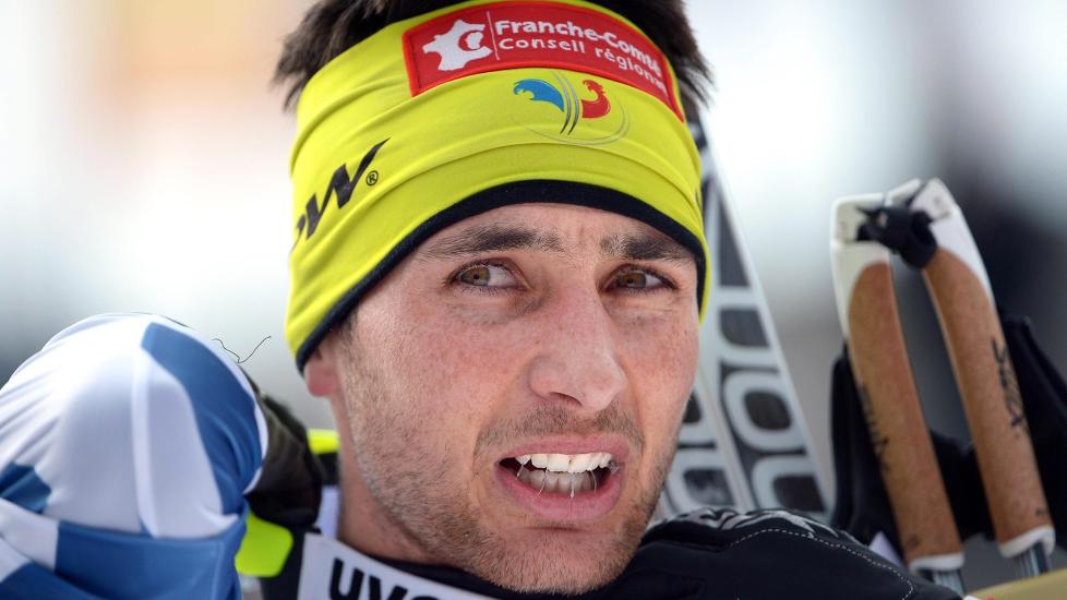 TIL TOPPS:  Jason  Lamy Chappuis fra Frankrike. Foto: NTB Scanpix