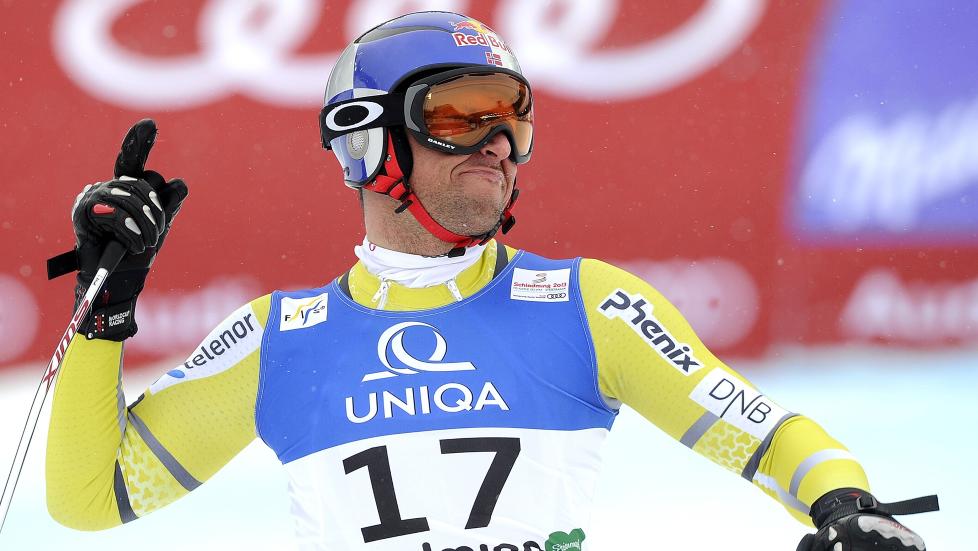 MISFORN�YD:  Aksel Lund Svindal. Foto: NTB Scanpix
