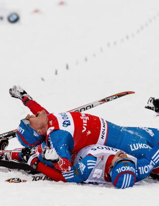 Bakkene ble for t�ffe for Petter Northug