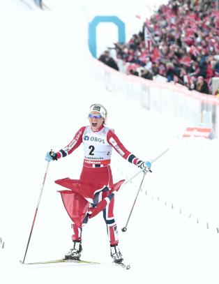 Johaug ledet fra start til m�l