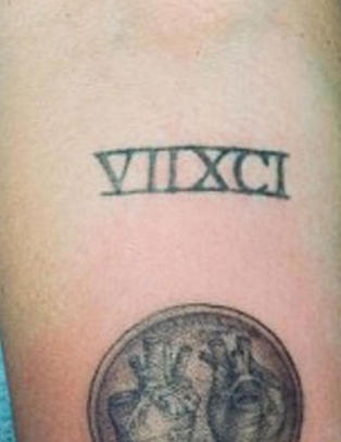 Hvem har tatovert Leonardo da Vincis hjertetegning?