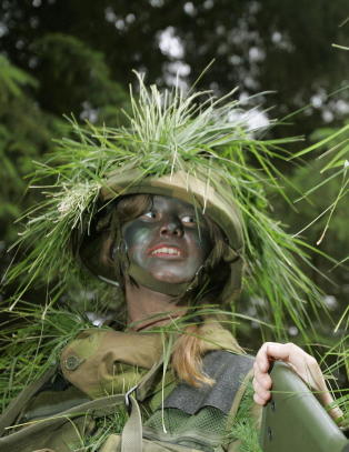Forsvaret n�r ikke m�let sitt om kvinneandel