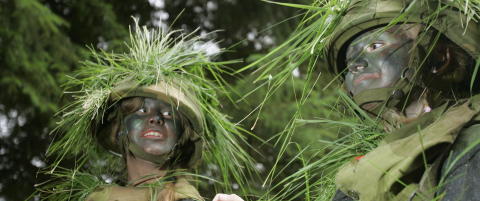 Forsvaret n�r ikke m�let sitt om kvinneandel