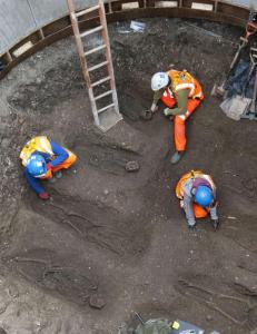 Fant ukjent massegrav fra svartedauden
