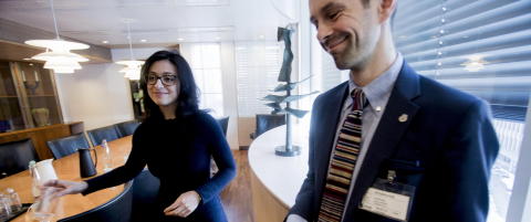 - Jeg har tro p� at det vil bli etablert et flertall f�r eller siden