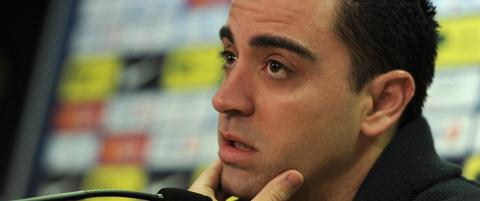 Xavi sliter med l�rskade