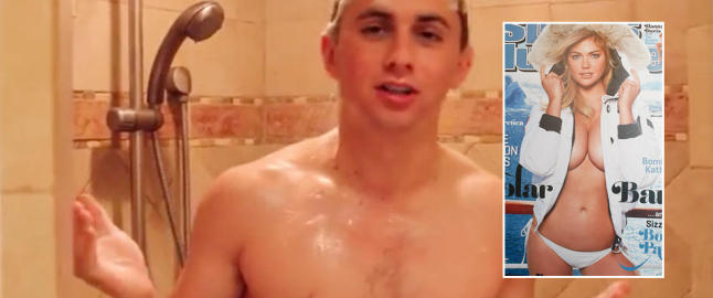 Slik sikret Jake (16) seg en date med Kate Upton