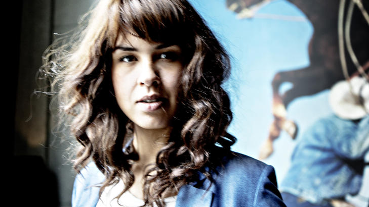 SELVSIKKER ARTIST: If�lge Maria Mena har den nye plata som kommer til h�sten mange sterke og helt ulike l�ter. Foto: Lars Eivind Bones