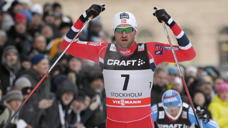 OVERLEGEN:
Petter Northug jr. hadde sm� problemer med � vinne den klassiske sprinten i Stockholm. 
Foto: EPA/LEO SELLEN/NTB scanpix