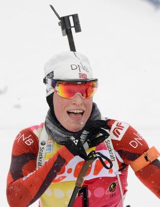 Berger gikk inn til suverent NM-gull p� hjemmebane
