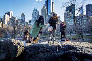 NYTTIG: B�de Guidepal, NYC Walking Tours, New York City Walk, og Urbanwonderer, har gode guider til enorme Central Park. Foto: �RJAN F. ELLINGV�G