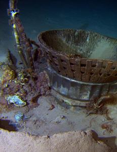 Historisk funn av rakettmotorer funnet i Atlanterhavet
