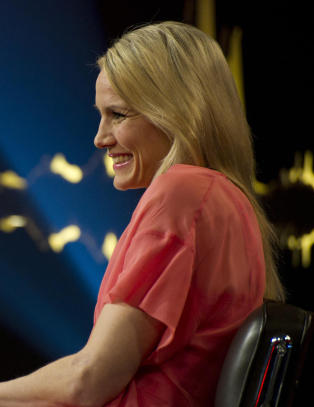 - Kj�resten min har et tv-crush p� deg