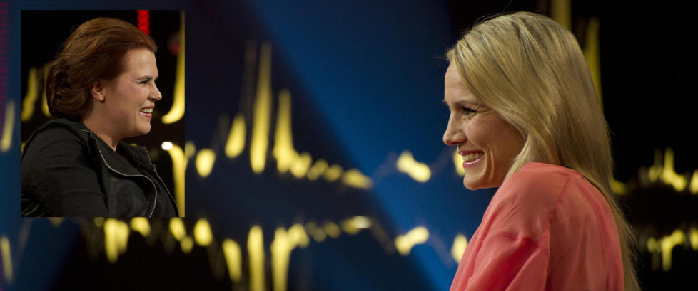 - Kj�resten min har et tv-crush p� deg