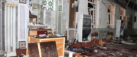 Minst 42 mennesker drept i mosk�eksplosjon i Damaskus