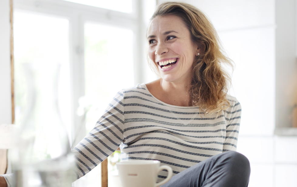SNART MAMMA: Ingvill M�kestad Bovim er gravid i sjuende m�ned, og i et ferskt intervju forteller hun at hun handlet raskt i fjor da hun vurderte barn. Bildet er fra i fjor sommer. Foto: Thomas Haugersveen