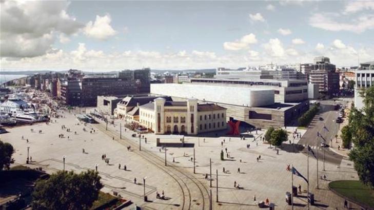 NYTT NASJONALMUSEUM: Slik skal det bli. Foto: Statsbygg