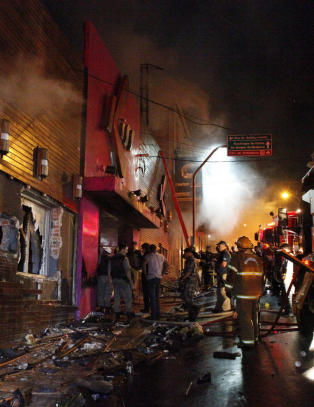 Ni personer tiltalt for drap etter nattklubbrannen i Brasil