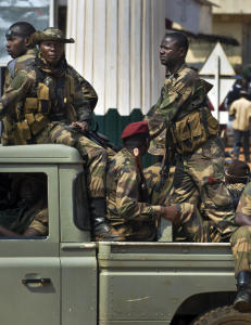 Franske soldater til Sentralafrikanske republikk