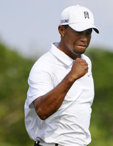 Woods p� vei mot toppen av verdensrankingen