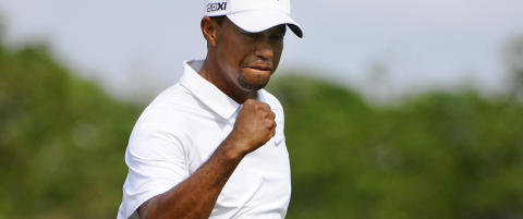 Woods p� vei mot toppen av verdensrankingen