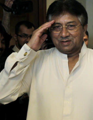 Musharraf er kommet hjem til Pakistan